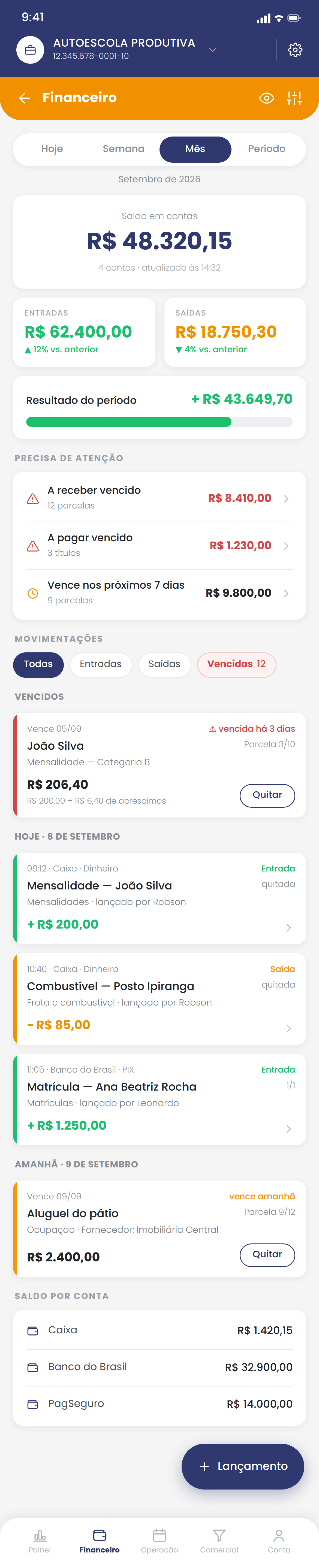 Fluxo de caixa