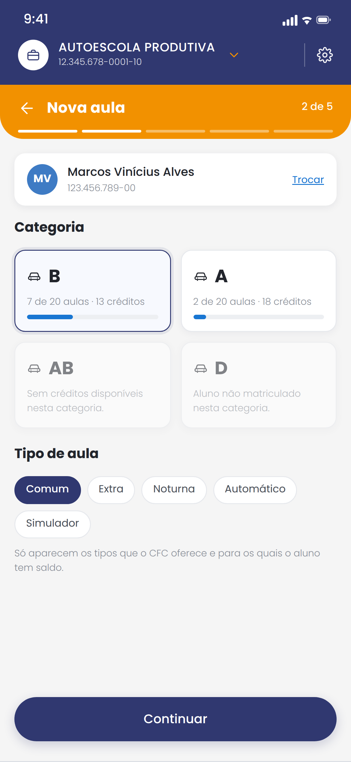 Categoria e tipo